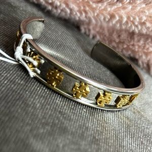 Tory Burch - Raised Logo Cuff